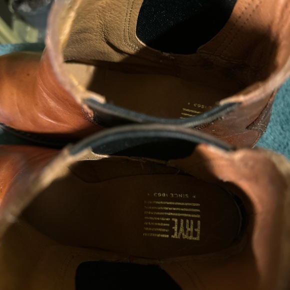 Frye Leather Chelsea Boot Brown - Picture 5 of 6